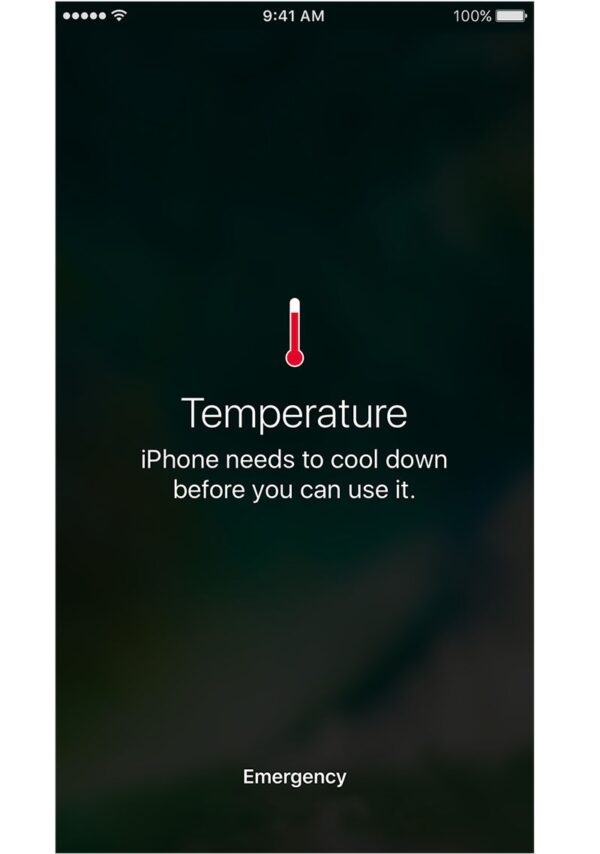 báo nóng nhiệt độ iphone 14 plus - minhphatmobile